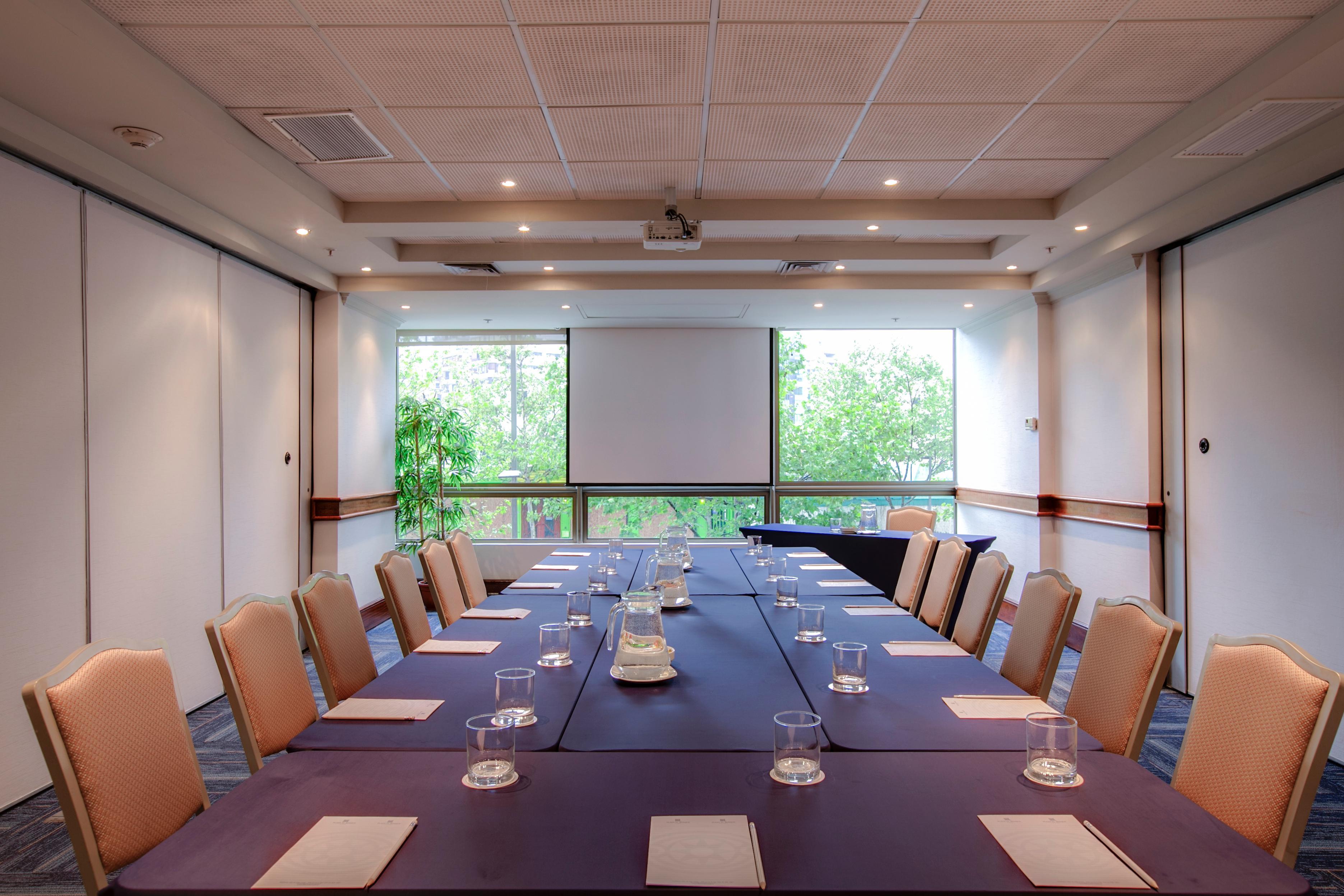 Hotel Plaza El Bosque Ebro Santiago de Chile Exteriér fotografie Meeting room